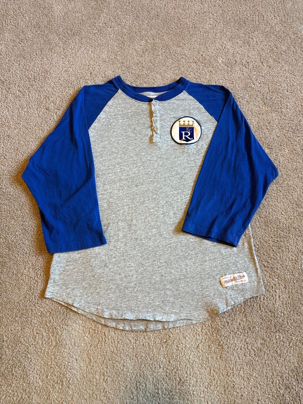 Mitchell & Ness Kansas City Royals Baseball Women’s Tee Size Large